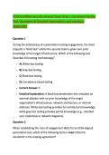 ECSA Certified Security Analyst Exam Prep &vert; Complete Practice &NewLine;Test&comma; Questions & Detailed Explanations and solutions  &NewLine;2026&sol;2027 