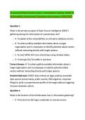 EC-Council ECSA Practice Exam &vert; Penetration Testing&comma; OSINT & &NewLine;Vulnerability Assessment Questions and answers 2026&sol;2027 