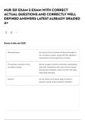 NUR 521 EXAM 2 EXAM WITH CORRECT ACTUAL QUESTIONS AND CORRECTLY WELL DEFINED ANSWERS LATEST ALREADY GRADED A&plus;
