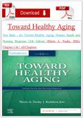 Test Bank - for Toward Healthy Aging&colon; Human Needs and Nursing Response 11th Edition &lpar;Theris A&period; Touhy&comma; 2026&rpar;&comma; Chapter 1-36 &vert; All Chapters&period;&NewLine;