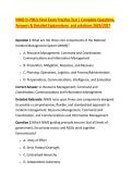 NIMS IS-700&period;b Final Exam Practice Test &vert; Complete Questions&comma; &NewLine;Answers & Detailed Explanations  and solutions 2026&sol;2027 
