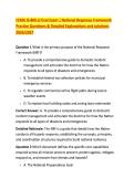 FEMA IS-800&period;d Final Exam &vert; National Response Framework &NewLine;Practice Questions & Detailed Explanations and solutions &NewLine;2026&sol;2027