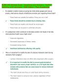 NURS 240 Ultimate Exam &vert; Questions and Answers &vert; Verified &NewLine;Solutions with rationales &vert; 2026 Edition &vert; Pass Guaranteed