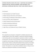 CERTIFIED PEDIATRIC NURSE &lpar;CPN&rpar; EXAM &ndash; QUESTIONS AND ANSWERS &vert;&NewLine;VERIFIED AND WELL DETAILED ANSWERS &vert; EXAM TESTBANK &vert; PLUS&NewLine;RATIONALES &vert; DOWNLOAD AND PASS &vert; LATEST EXAM UPDATE 2026&sol;2027
