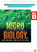 Test Bank for Microbiology&colon; An Evolving Science 5th Edition by Joan L&period; Slonczewski