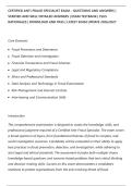 CERTIFIED ANTI-FRAUD SPECIALIST EXAM &ndash; QUESTIONS AND ANSWERS &vert;&NewLine;VERIFIED AND WELL DETAILED ANSWERS &vert; EXAM TESTBANK &vert; PLUS&NewLine;RATIONALES &vert; DOWNLOAD AND PASS &vert; LATEST EXAM UPDATE 2026&sol;2027