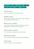 CSE 575 EXAM PREP TEST BANK VERIFIED&NewLine;QUESTIONS AND CORRECT ANSWERS