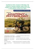 Test Bank for Seeley's Anatomy & Physiology&comma; 13th Edition by Cinnamon VanPutte&comma; Andrew Russo&vert; All Chapters Latest Update&vert; Verified and Perfectly Graded A&plus;&vert; Download for a Perfect Score 100&percnt;