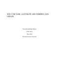WGU C200 TASK 1 ACCURATE AND VERIFIED &vert; 2026 UPDATE