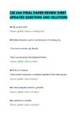 CSE 3901 FINAL PAPER REVIEW SHEET&NewLine;UPDATED QUESTIONS AND SOLUTIONS