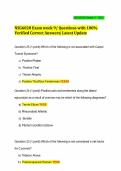 NSG6020 Exam week 9 &vert; Questions with 100&percnt; Verified Correct Answers&vert; Latest Update