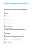 150Q ABSA 4B Practice Final Exam Test 20262027&period;&NewLine;