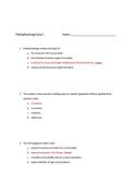 &NewLine;&lpar;WGU&rpar; Nr 283 Pathophysiology Quiz 1&vert;Questions & Verified Answers &vert; 100&percnt; Correct&comma; Latest 2026 Updated &period;&NewLine;