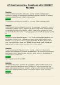 ATI Gastrointestinal Questions with CORRECT&NewLine;Answers