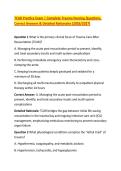 TCAR Practice Exam &vert; Complete Trauma Nursing Questions&comma; &NewLine;Correct Answers & Detailed Rationales &lpar;2026&sol;2027&rpar; 