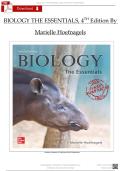 Biology&colon; The Essentials &lpar;4th Edition&comma; Hoefnagels&rpar; &ndash; Complete Test Bank &lpar;Chapters 1&ndash;30&rpar;