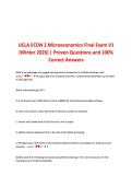 ECON 2 &mdash; UCLA Microeconomics Final Exam V1 &vert; Principles of Economics &vert; 2026 Updated Questions&comma; Graphs & Fully Explained Solutions