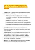 TCAR Post Course Test &vert; Complete Trauma Care After &NewLine;Resuscitation Practice Questions & Detailed Rationales &NewLine;2026&sol;2027