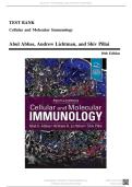 Cellular and Molecular Immunology &ndash; Complete Test Bank for Chapters 1&ndash;21 &lpar;10th Edition&comma; Abbas&comma;