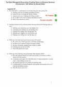 Test Bank - Managerial Accounting&colon; Creating Value in a Dynamic Business Environment&comma; 13th Edition by Hilton &vert; ISBN&colon;NO 978-1264445875 &vert; Chapter 1-17 &vert; All Chapters 