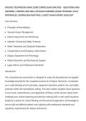 DIALYSIS TECHNICIAN EXAM &lpar;CORE CURRICULUM DIALYSIS&rpar; &ndash; QUESTIONS AND&NewLine;ANSWERS &vert; VERIFIED AND WELL DETAILED ANSWERS &vert;EXAM TESTBANK &vert; PLUS&NewLine;RATIONALES &vert; DOWNLOAD AND PASS &vert; LATEST EXAM UPDATE 2026&sol;2027