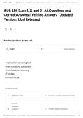 NUR 230 Exam 1&comma; 2&comma; and 3 &vert; All Questions and Correct Answers &vert; Verified Answers &vert; Updated Versions &vert; Just Released&NewLine;