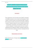 Pediatric ARDMS Complete Exam Review Questions And Correct Answers 2026 Latest Update this Year