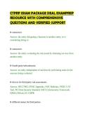 CTPRP EXAM PACKAGE DEAL EXAMPREP&NewLine;RESOURCE WITH COMPREHENSIVE&NewLine;QUESTIONS AND VERIFIED SUPPORT