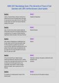 NURS 5357 Neurobiology Exam 3 The University of Texas at Tyler&NewLine;Questions with 100&percnt; Verified Answers Latest Update