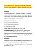CIC Certification Exam &vert; Complete Infection Prevention and &NewLine;Control Practice Questions & Detailed Rationales &lpar;2026&sol;2027&rpar; 