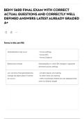 BEHV 5600 FINAL EXAM WITH CORRECT ACTUAL QUESTIONS AND CORRECTLY WELL DEFINED ANSWERS LATEST ALREADY GRADED A&plus;