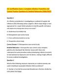 CIC Certification Exam &vert; Complete Infection Prevention and  Control Practice Questions & Detailed Rationales &lpar;2026&sol;2027&rpar; 