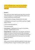 LTC-CIP Certification Exam &vert; Long-Term Care Infection &NewLine;Prevention Practice Questions & Detailed Rationales &NewLine;2026&sol;2027 