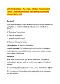 a-IPC Practice Exam &vert; Associate &ndash; Infection Prevention and &NewLine;Control Complete Questions & Detailed Explanations and &NewLine;solutions 2026&sol;2027 