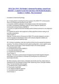PSYC210 &sol; PSYC 210 Module 3 Abnormal Psychology Actual Exam 2026&sol;2027 &vert; Complete Exam-Style Questions with Detailed Rationales &vert; Graded A&plus; Verified &ndash; Pass Guaranteed