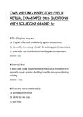CWB&lowbar;WELDING&lowbar;INSPECTOR&lowbar;LEVEL&lowbar;III&lowbar;ACTUAL&lowbar;EXAM&lowbar;PAPER&lowbar;2026&lowbar;QUESTIONS&period;&NewLine;