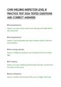 CWB WELDING INSPECTOR LEVEL III&NewLine;STUDY GUIDE 2026 COMPREHENSIVE&NewLine;QUESTIONS AND STEP BY STEP&NewLine;SOLUTIONS