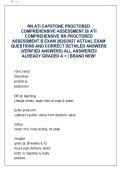 RN ATI Capstone Proctored Comprehensive Assessment B 2026&sol;2027 &ndash; Comprehensive Exam Questions and Detailed Answers