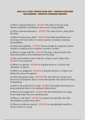 NUR 2310 LATEST VERSION EXAM PREP - VERIFIED QUESTIONS AND ANSWERS - COMPLETE COVERAGE 2026&sol;2027&NewLine;&NewLine;