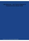 Life Sciences Cell Theory Diagram Comprehensive Study Guide 2026&sol; 2027