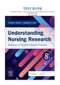 Test Bank for Understanding Nursing Research&colon; Building an Evidence-Based Practice 8th Edition by Susan K&period; Grove and Jennifer Gray 