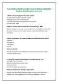 Transit Railcar Maintenance Technician Test Bank &vert; 2026&sol;2027 Complete Exam Questions & Answers