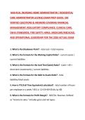 NAB RCAL &lpar;NURSING HOME ADMINISTRATOR &sol; RESIDENTIAL CARE ADMINISTRATOR LICENSE&rpar; EXAM PREP GUIDE&colon; 350 VERIFIED QUESTIONS & ANSWERS COVERING FINANCIAL MANAGEMENT&comma; REGULATORY COMPLIANCE&comma; CLINICAL CARE&comma; OSHA STANDARDS&comma; FIRE SAFETY&comma; HIPAA&comma; MEDICARE&sol;MEDICAID&comma; A