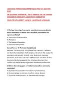 CMCA EXAM PREPARATION COMPREHENSIVE PRACTICE QUESTION BANK&NewLine;200 QUESTIONS COVERING ALL TESTED DOMAINS FOR THE CERTIFIED MANAGER OF COMMUNITY ASSOCIATIONS EXAMINATION&NewLine;COMPLETE WITH CORRECT ANSWERS AND DETAILED RATIONALES&NewLine;
