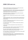 WOBC CVID exam one Questions with Answer Rationales &lpar;2026&sol;2027&rpar;&NewLine;