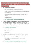 BIOD 171 Final Exam Review 2026 &vert; 150&plus; Practice Questions &vert; Portage Learning Biology Exam Prep