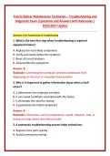 Transit Railcar Maintenance Technician &ndash; Troubleshooting and Diagnostic Exam &vert;Questions and Answers with Rationales &vert; 2026&sol;2027 Update