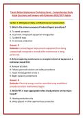 Transit Railcar Maintenance Technician Complete Exam Bundle  
