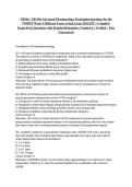NR546 &sol; NR-546 Advanced Pharmacology Psychopharmacology for the PMHNP Week 4 Midterm Exam Actual Exam 2026&sol;2027 &vert; Complete Exam-Style Questions with Detailed Rationales &vert; Graded A&plus; Verified &ndash; Pass Guaranteed