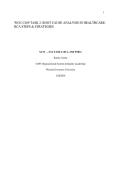 WGU C489 TASK 2 ROOT CAUSE ANALYSIS IN HEALTHCARE RCA STEPS & STRATEGIES